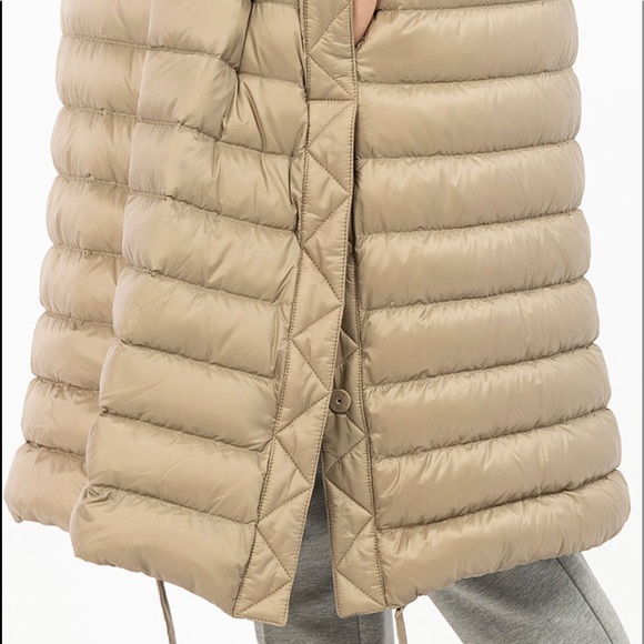 MAXMARA, “The Cube Collection,” Goose Down Vest, Tawny, Sz 10, NWT’s - Picture 4 of 15